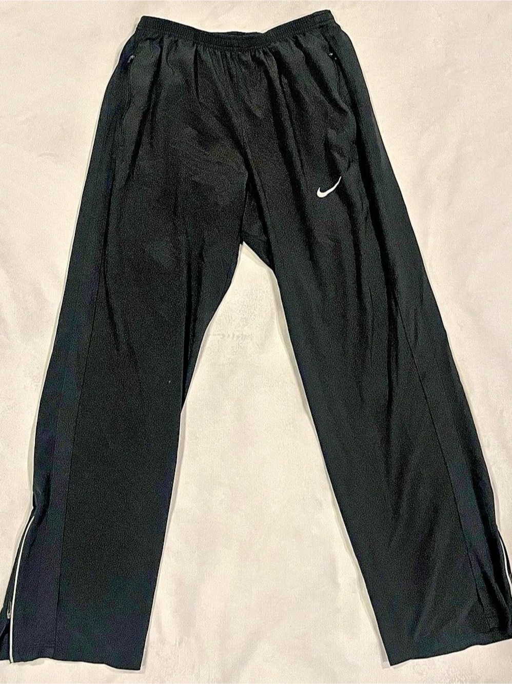 Nike Dri-FIT Black Track Pants Size Large